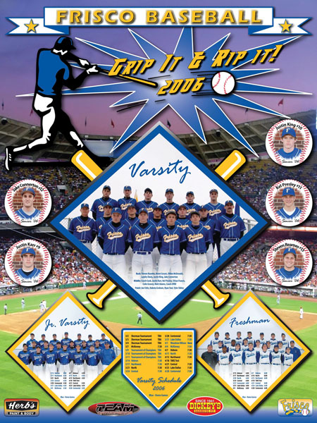 FHS Baseball 2006 Poster